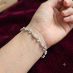 Pink Tulip Vine Bracelet