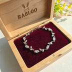 Pink Tulip Vine Bracelet