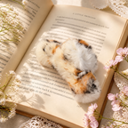 Furry Fluff Calico Claw Clip
