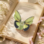 Green Popup Butterfly Claw Clip