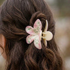 Blush Pink Sweet Charm Plumeria Claw Clip