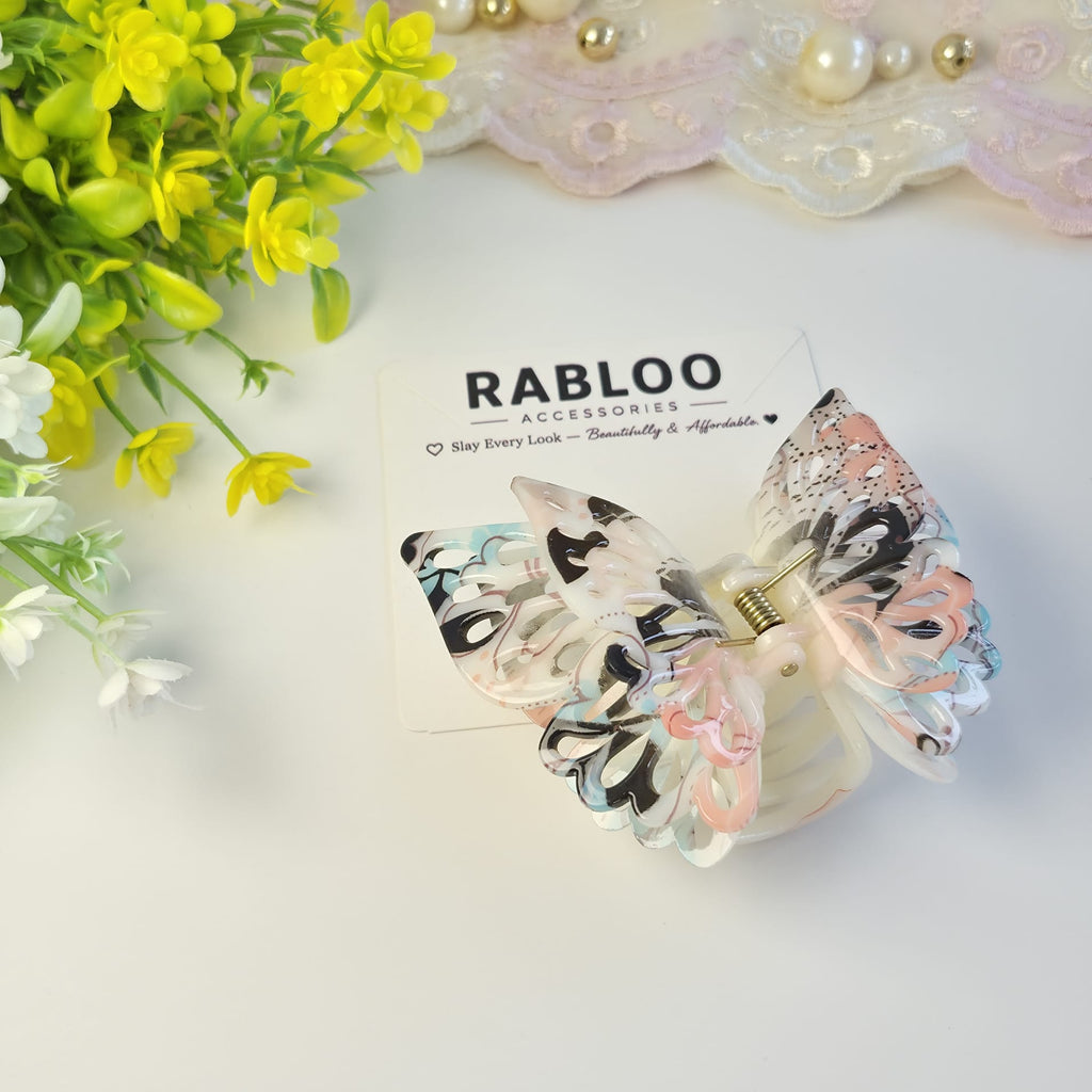 3D Butterfly Unicorn Hair Claw Clip