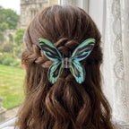 Turquoise Popup Butterfly Claw Clip