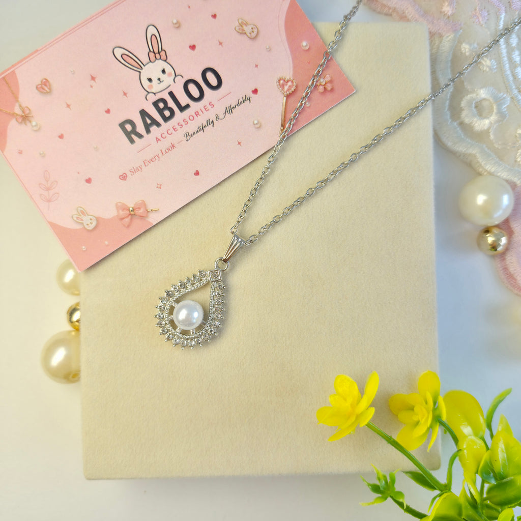 Radiant Grace Pearl Necklace