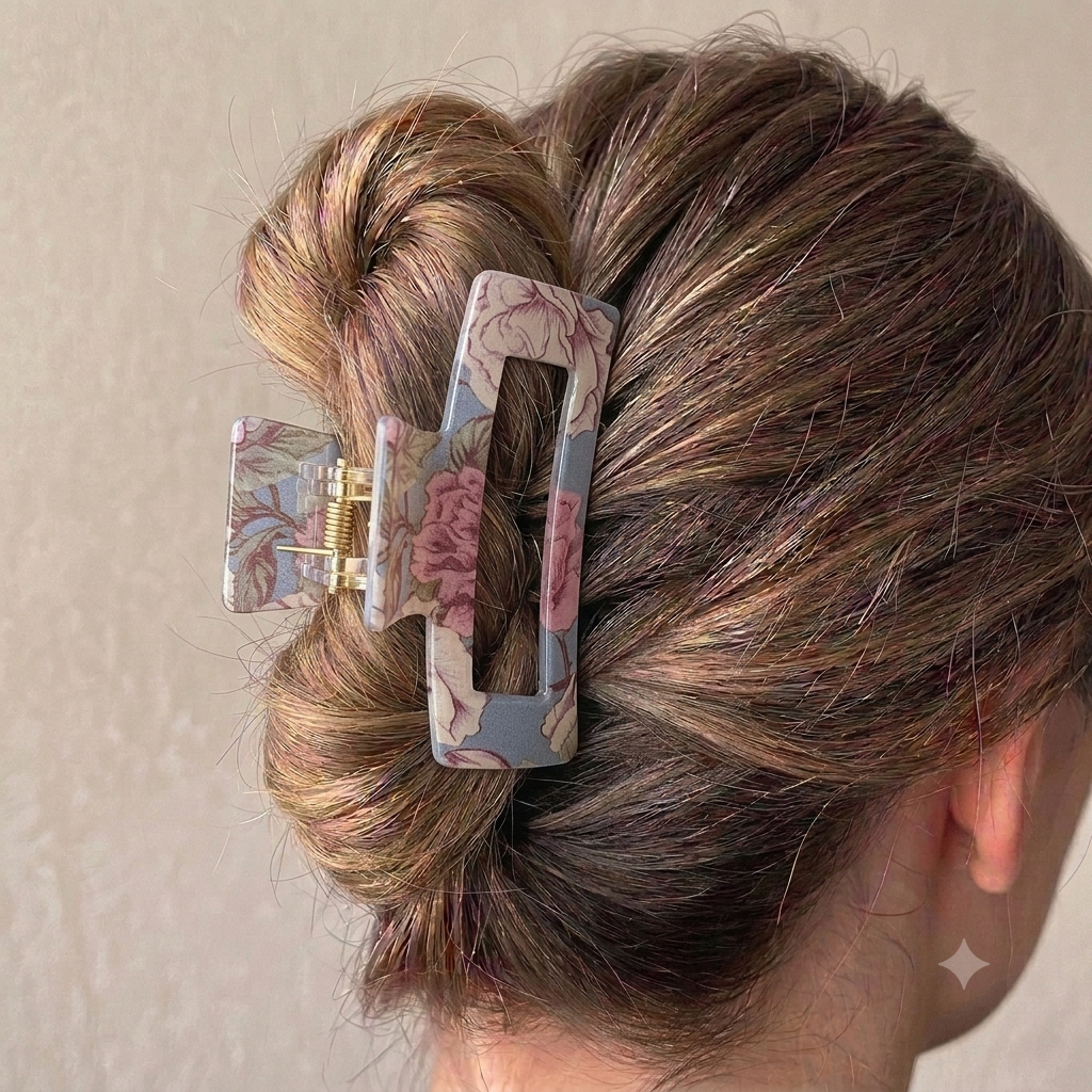 Cinderella’s Bloom Sweet Charm Claw Clip