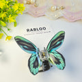 Turquoise Popup Butterfly Claw Clip