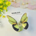 Green Popup Butterfly Claw Clip