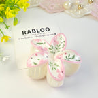 Blush Pink Sweet Charm Plumeria Claw Clip
