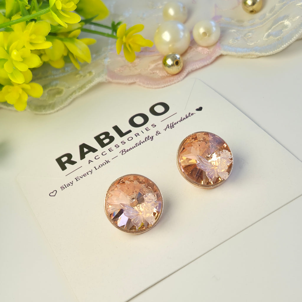 Rose Gold Tinker Bell Stud