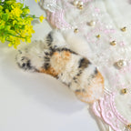 Furry Fluff Calico Claw Clip