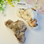 Furry Fluff Calico Claw Clip