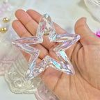 Crystal Aurora Sparkle Star Clip