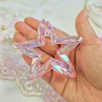 Blush Petal Sparkle Star Clip