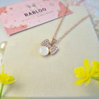 Sweet Affection Bow necklace