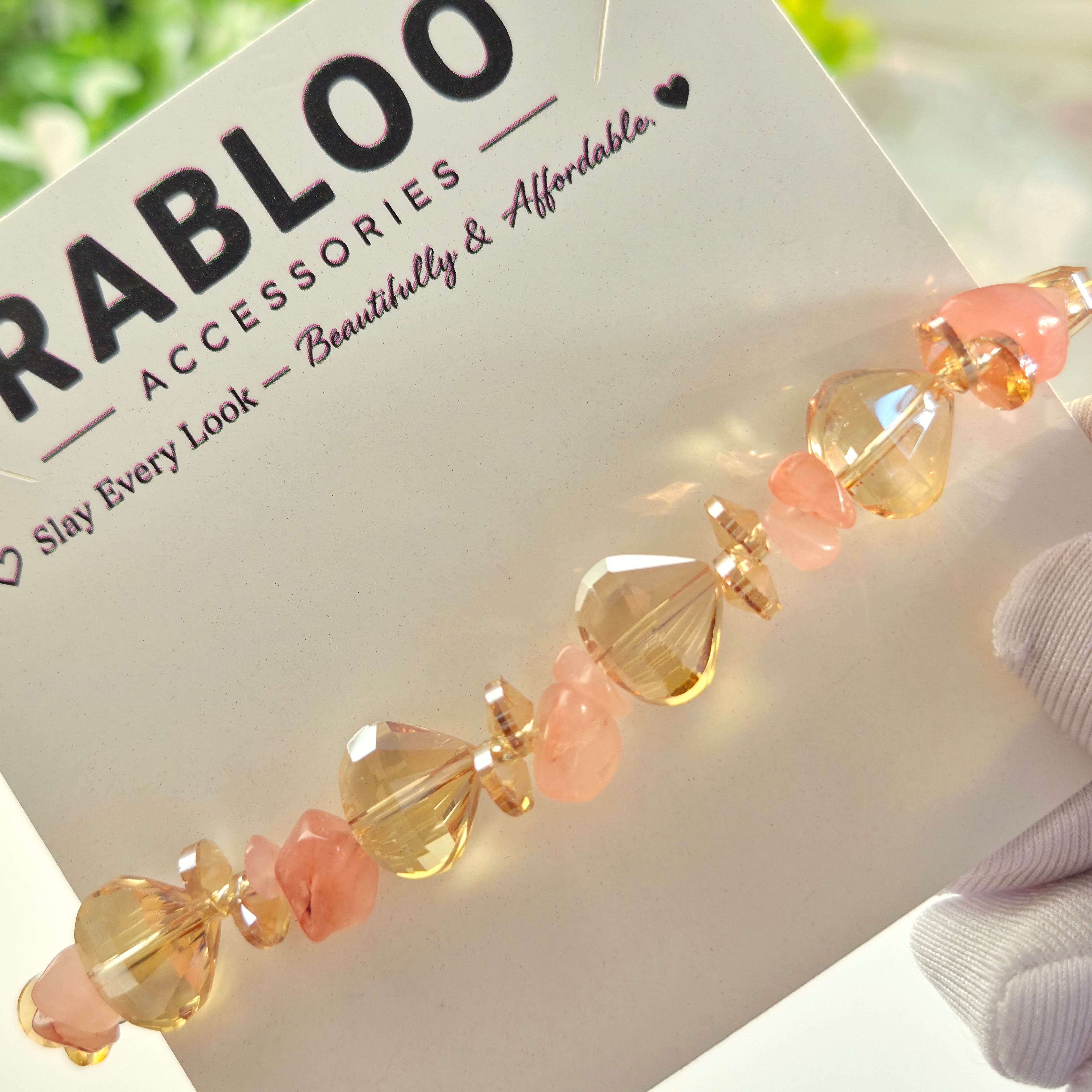 Honey Crystal Harmony Bracelet