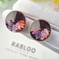 Amethyst Tinker Bell Studs