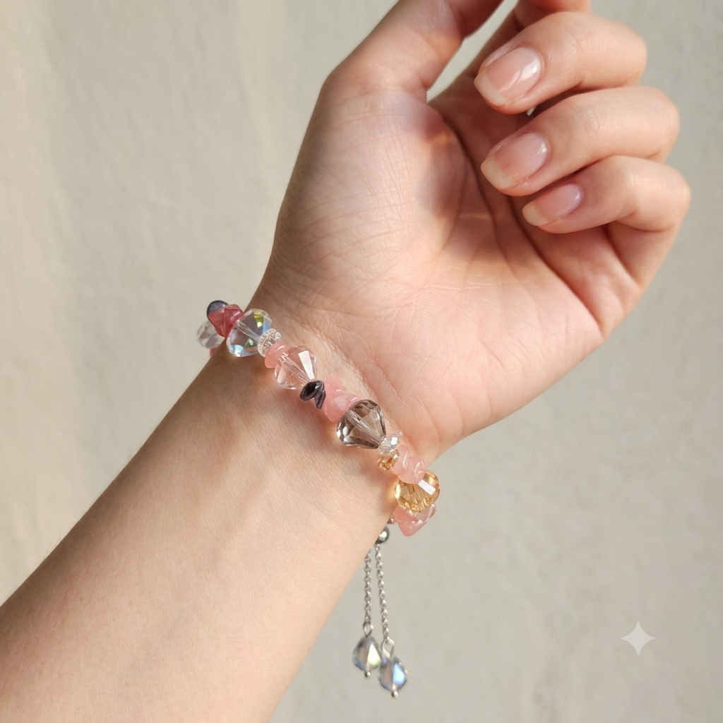 Sunset Crystal Harmony Bracelet