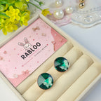 Emerald Meadow Tinker Bell Studs