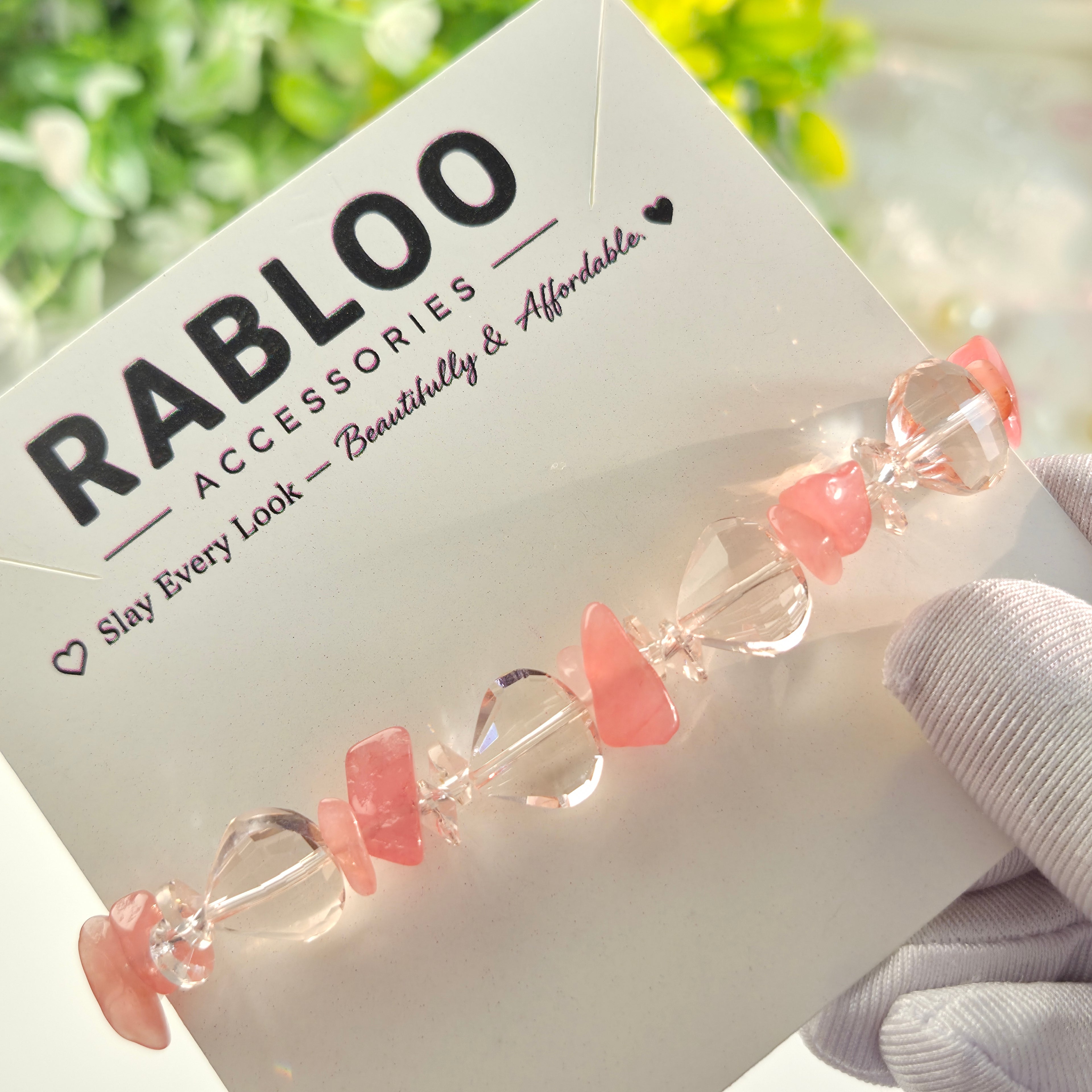 Rose Crystal Harmony Bracelet