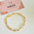 Pink Tulip Vine Bracelet