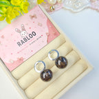 Noir Aura Studs