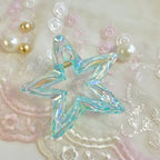 Ocean Mist Sparkle Star Clip