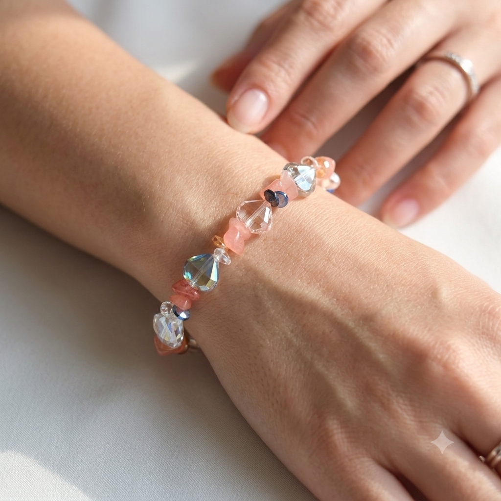 Sunset Crystal Harmony Bracelet