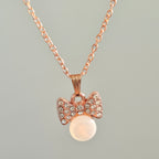 Sweet Affection Bow necklace