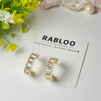 Golden Endless Sparkle Hoops