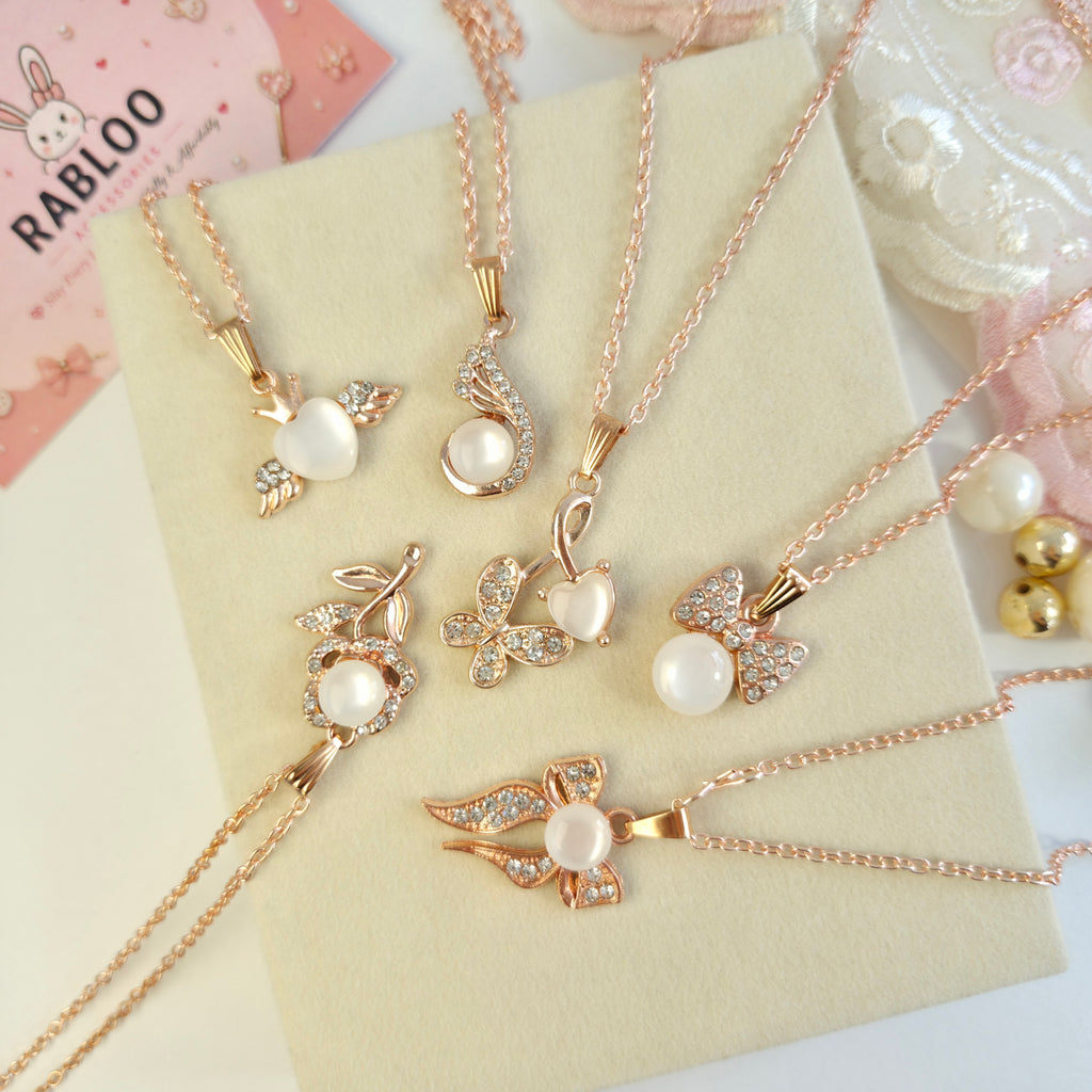 Blooming Love Rose Pendant