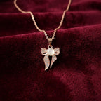 Tender Ribbon Grace Pendant