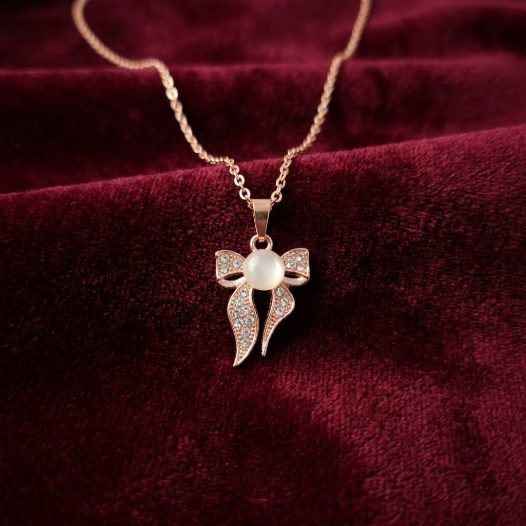 Tender Ribbon Grace Pendant