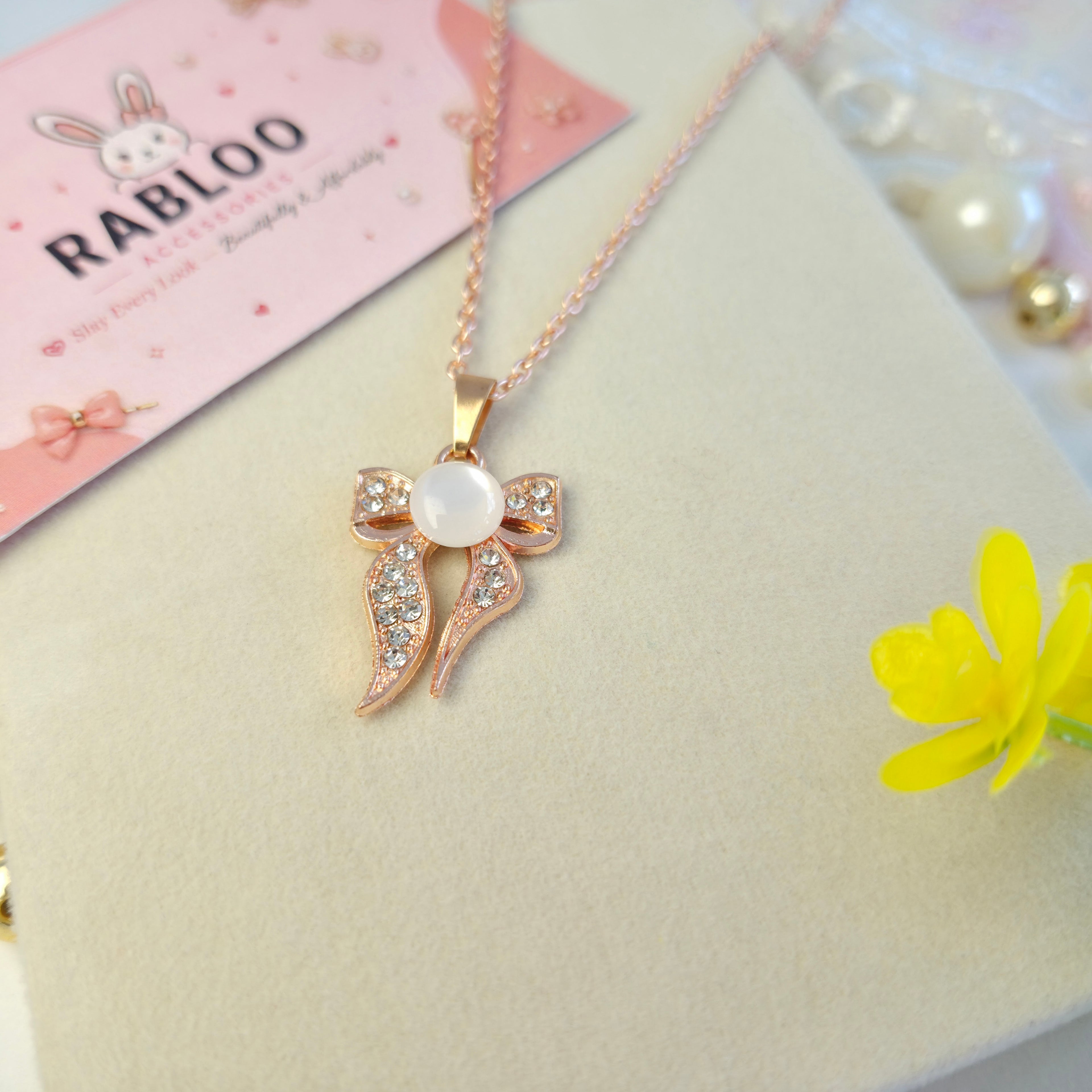 Tender Ribbon Grace Pendant
