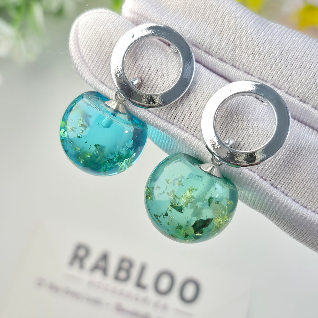 Aqua Aura Studs