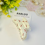 Retro Bow Claw Clip