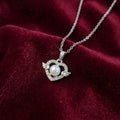 Angel Heart Pearl Necklace