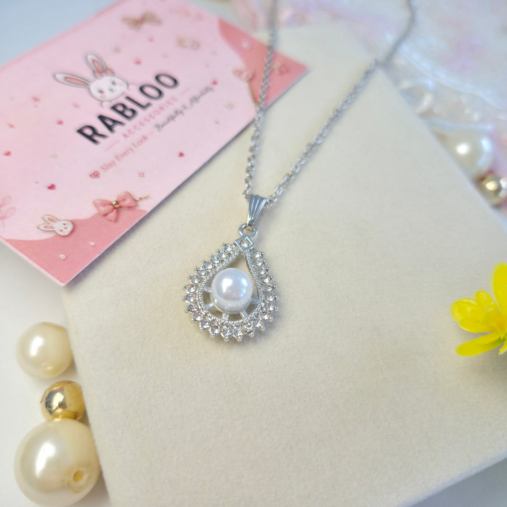 Radiant Grace Pearl Necklace
