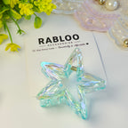 Ocean Mist Sparkle Star Clip