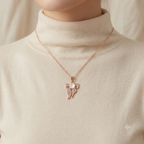 Tender Ribbon Grace Pendant