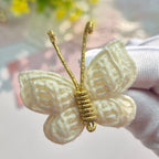 Vanilla Flutter Butterfly Clips