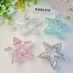 Ocean Mist Sparkle Star Clip