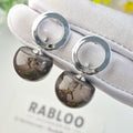 Noir Aura Studs