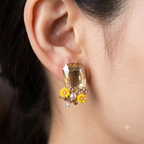 Golden Sunflower Señorita Studs