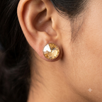 Golden Sunshine Tinker Bell Studs