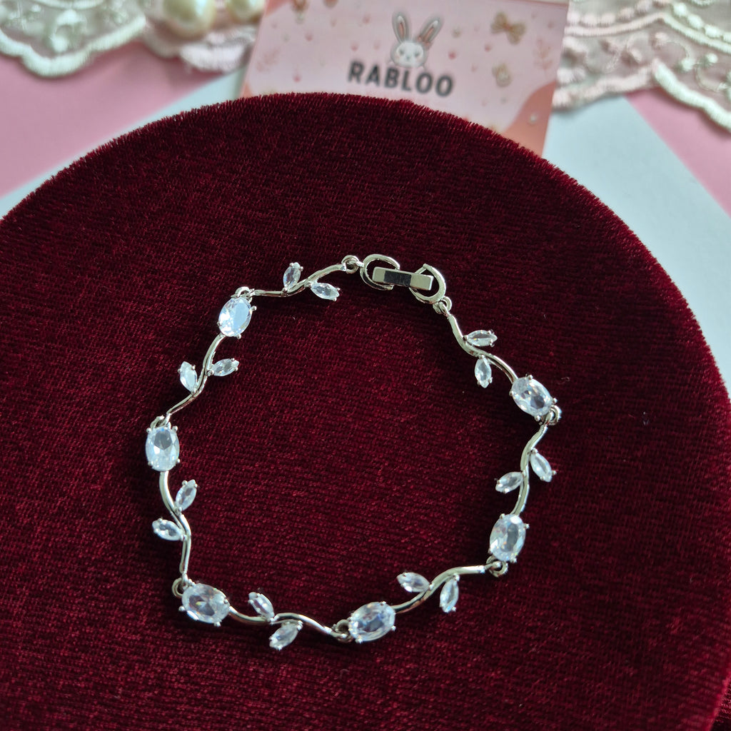 Pink Tulip Vine Bracelet