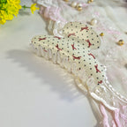 Retro Bow Claw Clip