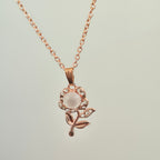 Blooming Love Rose Pendant