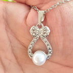 Always Tied Pearl Necklace