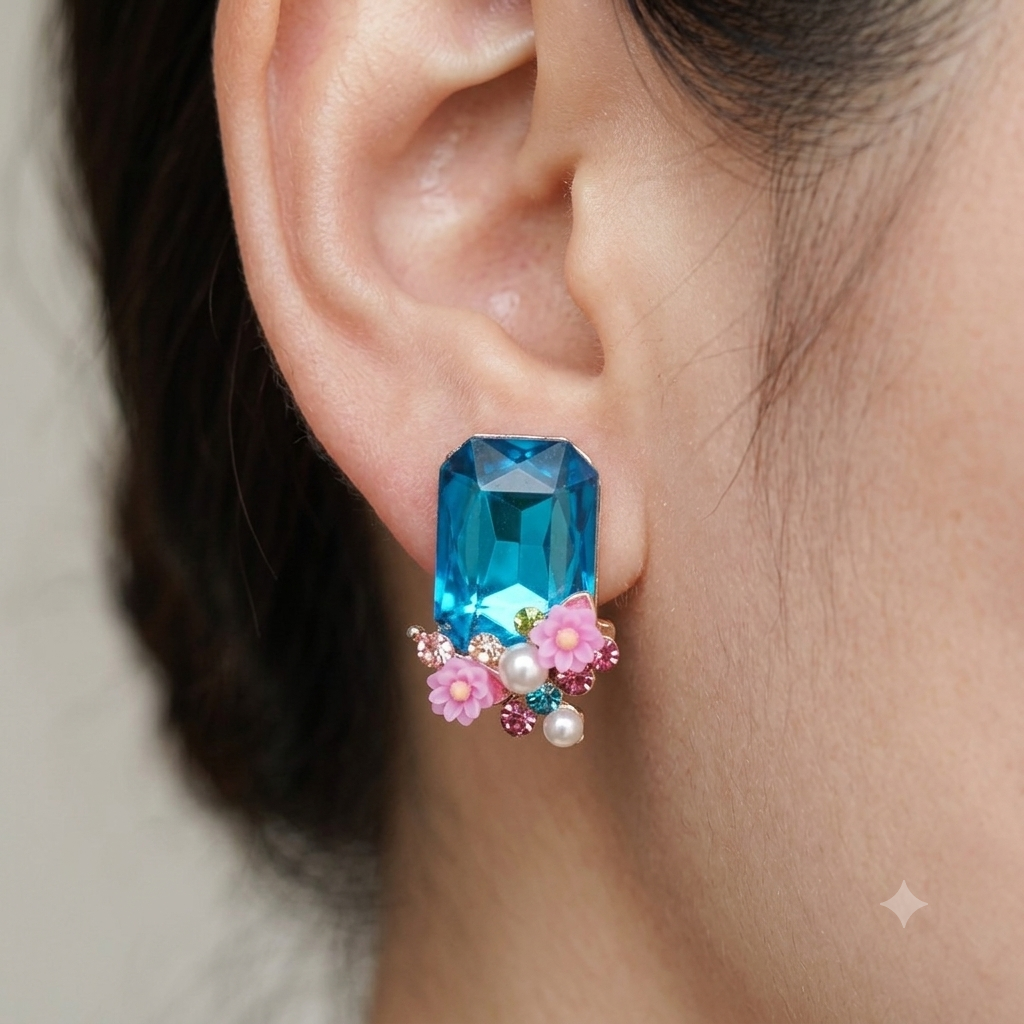 Ocean Blossom Señorita Studs