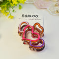 Berry Pop Trio Heart Claw Clip